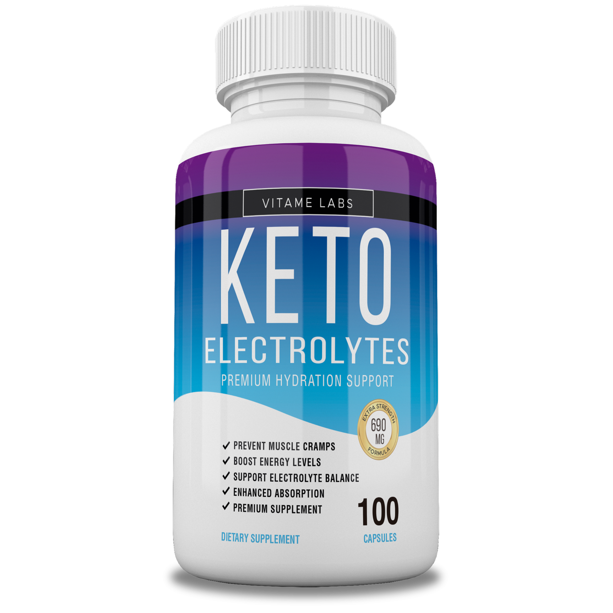 Keto Electrolytes Electrolitos En Cápsula Vitame Labs 100 Capsulas Vitame Labs Electrolitos En 6912