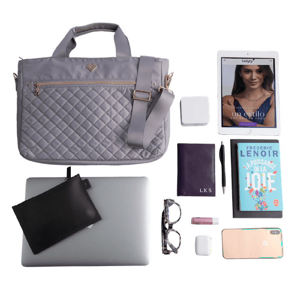 LuckyLy Mochila para Laptop Mujer hasta 15.6 Pulgadas, Moderna con