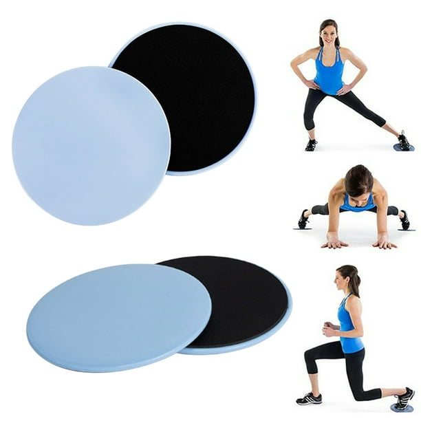 Core Exercise Sliders Smooth Glider Tabla de equilibrio de fitness de doble  cara (azul) Ndcxsfigh Nuevos Originales