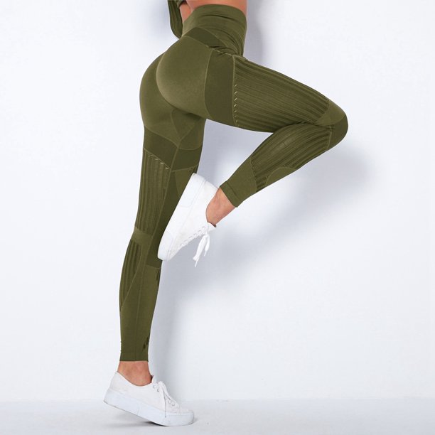 Gibobby Pantalon yoga mujer Pantalones ajustados de color