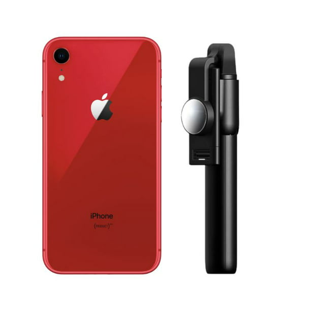 Celular iPhone XR Reacondicionado 64gb Rojo + Bastón Bluetooth Apple iPhone  XR