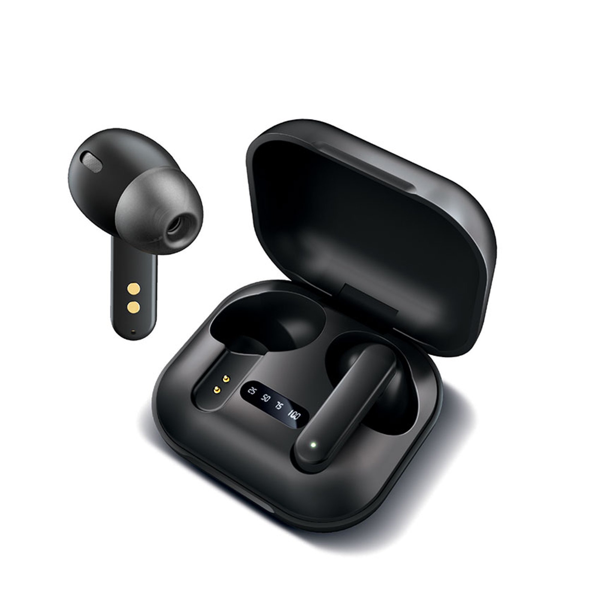 AUDIFONOS TWS BROOKSTONE AIRTONELINK NEGRO Bodega Aurrera en l nea