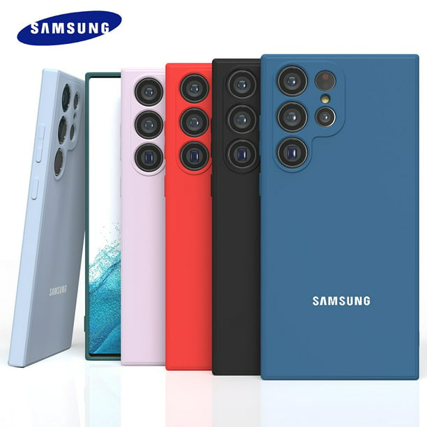 Funda Silicona Liquida Efecto Piel Samsung Galaxy S23 Ultra disponible en 7  Colores