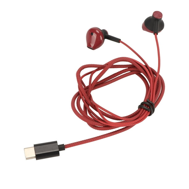 Auriculares con cable Tipo C para música y llamadas