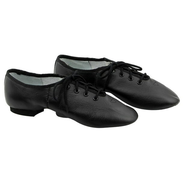 Zapatos De Zapatos Ballet Danza Suave Deslizamiento De Encaje Para Chica 38 Soledad Zapatos de jazz con suela dividida | Walmart en línea