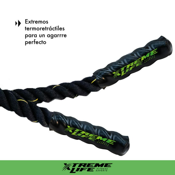 Altera Cuerda Battle Rope de Nylon para Ejercicio Crossfit 12 m