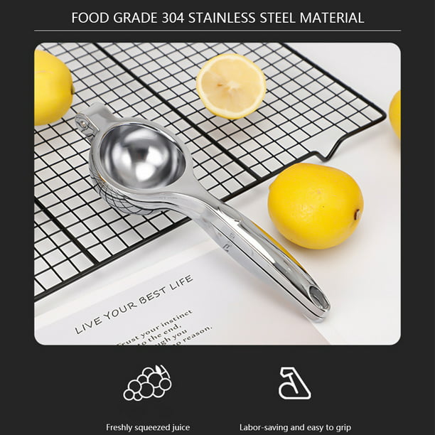 Exprimidor De Limones Manual Limón Citrus Press Extractor de jugo portátil  Utensilios de cocina (S) Wdftyju