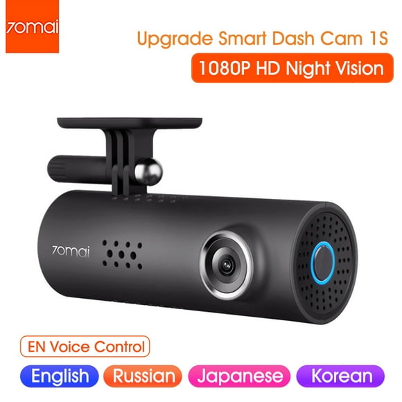 cámara de tablero inteligente versión global 70mai smart dash cam 1s car dvr 1080p hd night vision c yeacher