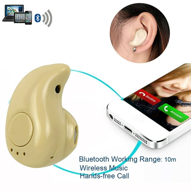 Mini Auricular Bluetooth 4.1 + EDR S530, Manos Libres y Música