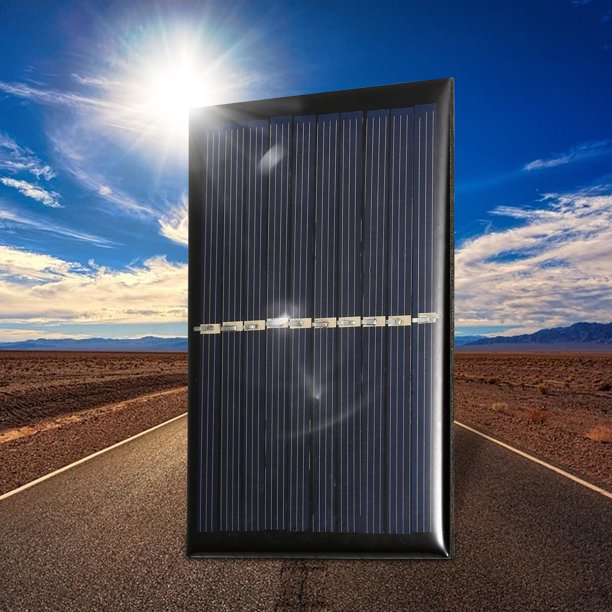 Comprar 0.3W 3V Mini Panel Solar Silicio Policristalino Pequeña Célula Solar  DIY Impermeable Camping Portátil