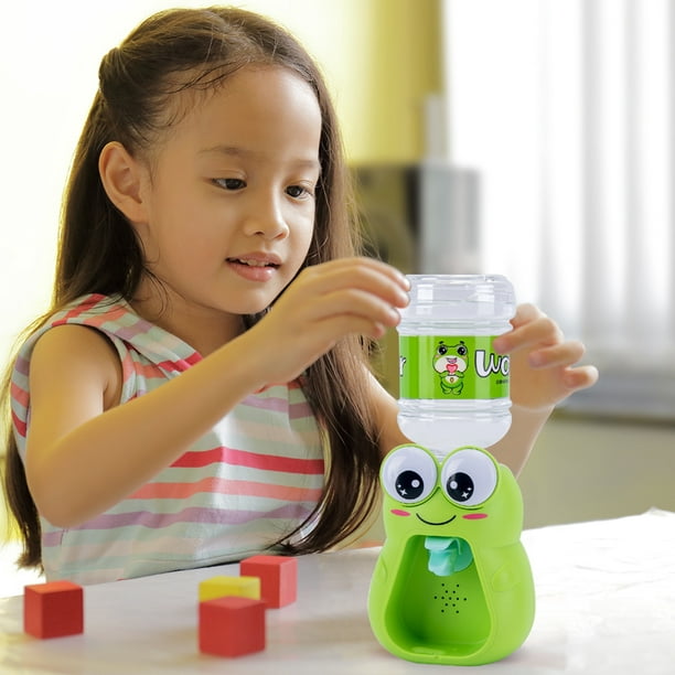 Juegos de Muebles Mini dispensador de agua de bebida de dibujos animados,  casa de juego de cocina de juguete para niños, regalos Tmvgtek Nuevos  Originales
