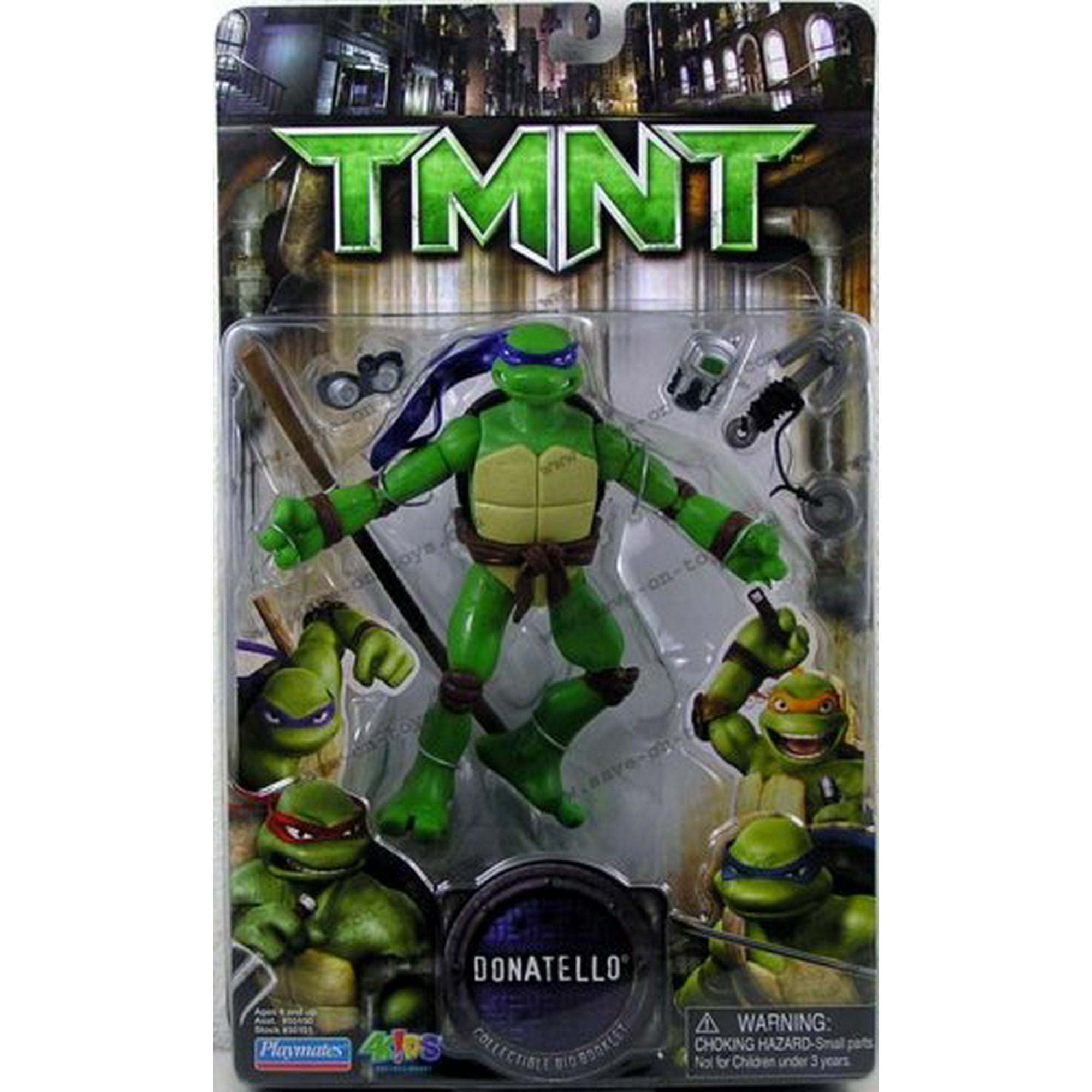 TMNT Movie Donatello Figura de Acción de 5 Tortugas Ninja Película Caos  Mutante Juguete Original de Bandai : : Juguetes y Juegos