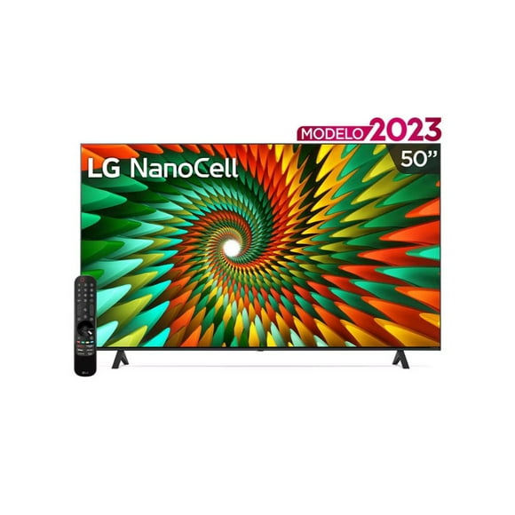 tv 50 pulgadas lg nanocell 4k smart tv con thinq ai 50nano77sra