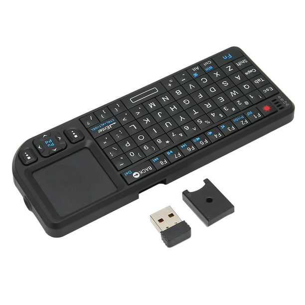 Teclado pequeño, mini teclado 2.4G teclado portátil inalámbrico mini teclado  inalámbrico rendimiento sólido