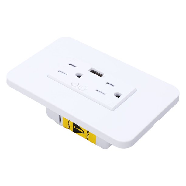 Tomacorriente inteligente Wifi de Pared enchufe puerto USB