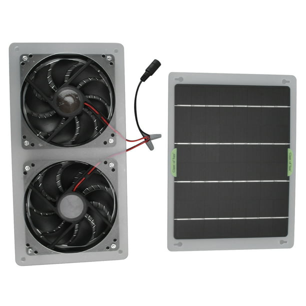 Ventilador solar, kit de ventilador de panel solar Extractor solar