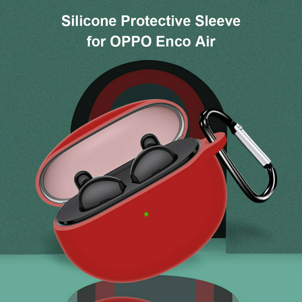 Audífonos Estuche para auriculares inalámbricos compatible con Bluetooth  para OPPO Enco Air Carrying Storage Universal Accesorios Electrónicos