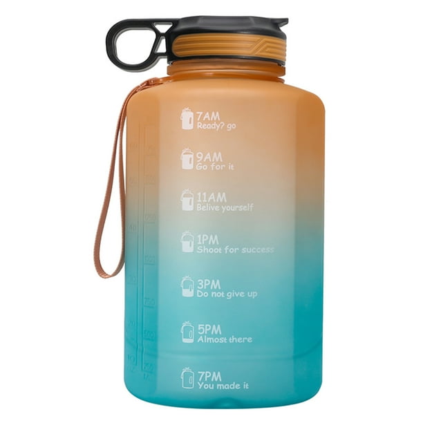botella de agua deportiva Botella de agua deportiva de medio galón