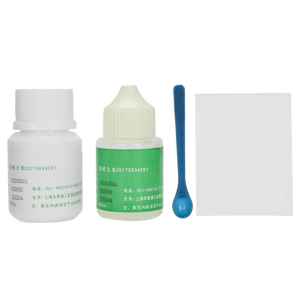 Cemento de policarboxilato Cemento de policarboxilato dental Cemento de  relleno dental 15 ml Cemento de policarboxilato de zinc líquido + 30 g de  cemento de policarboxilato de ANGGREK Otros