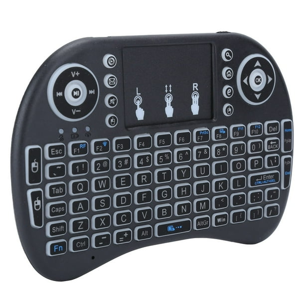 Teclado inalambrico con mouse integrado hot sale