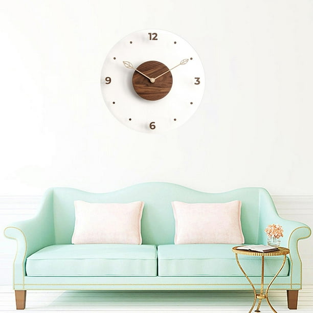 Reloj de pared grande con pilas DIY reloj de pared para sala de  estar/oficina decorativa moderna