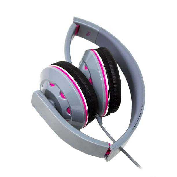Audífonos de Diadema Bluetooth STF Aurum On ear Inalámbricos Entrada 3.5 mm  Gris