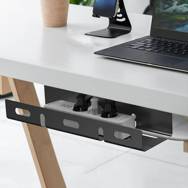 Humanscale NeatUp - Organizador de cables para escritorio, organizador de  cables de escritorio de 6 tomas, escritorio oculto de cable compatible para