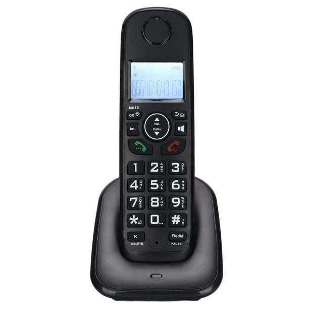 Teléfono Inalámbrico Digital Panasonic KX-TGC352MEB, pantalla 1.6 LED,  Duo-Pack. Color Negro.