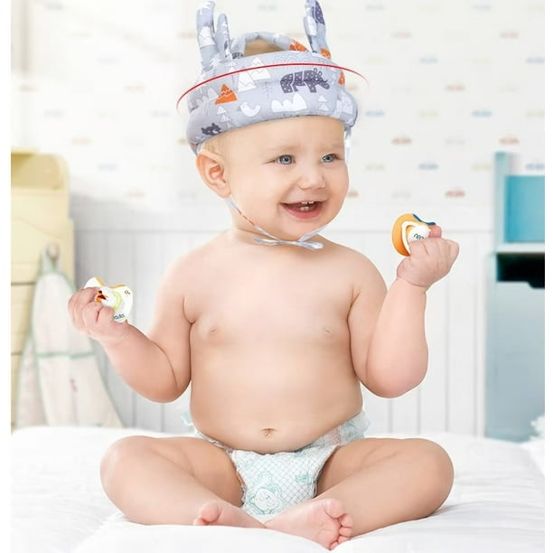 Casco de seguridad del bebé del niño, sombrero de protección del bebé del  bebé del amortiguador ajustable