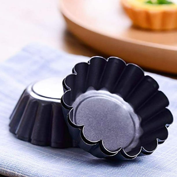 Moldes para pasteles extraíbles, revestimiento antiadherente, juego de  moldes para pasteles redondos con forma de resorte, molde para pasteles,  adecuado para mini pasteles de queso, negro, j