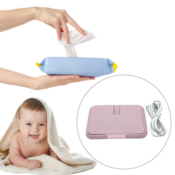 2x calentador eléctrico de toallitas para bebés, dispensador de toallitas  húmedas para bebés, dispen perfke toallitas calientes