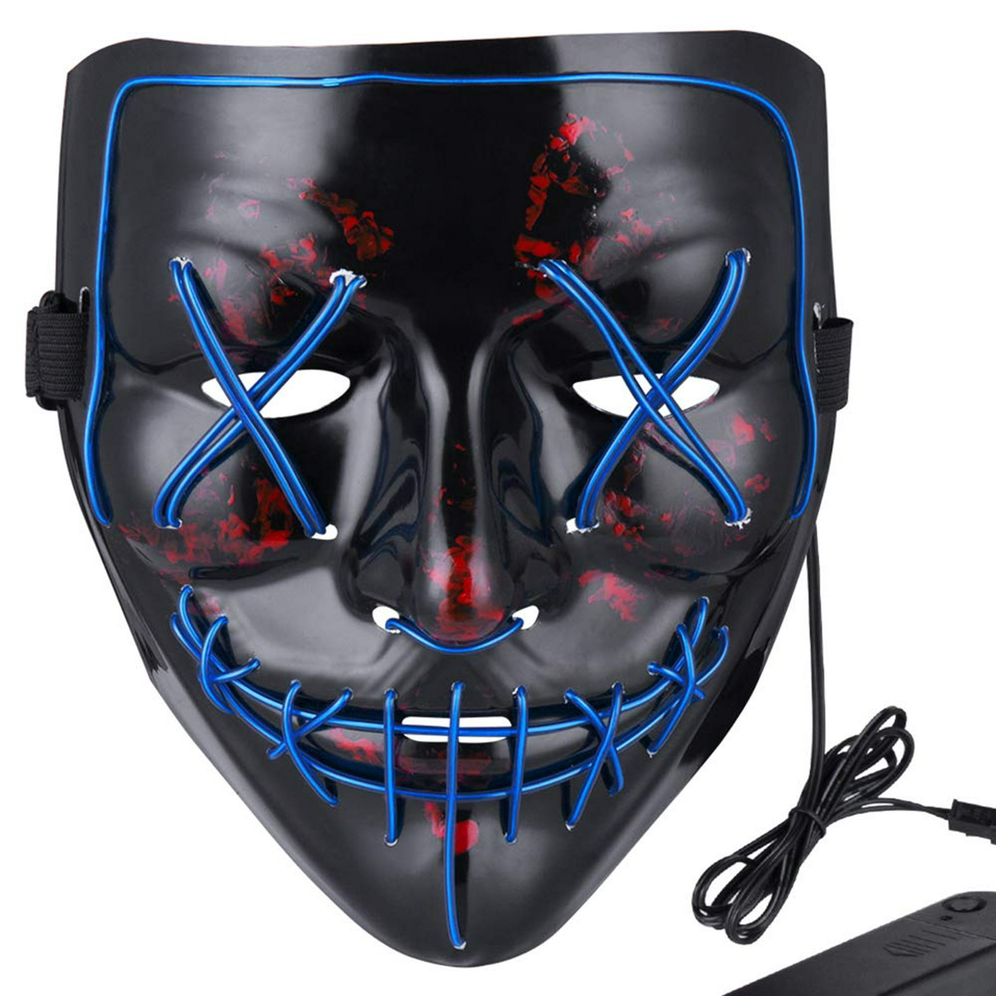 The Purge GOD Horror Killer Máscara Disfraz de Halloween Embrujado JAMW  Sencillez