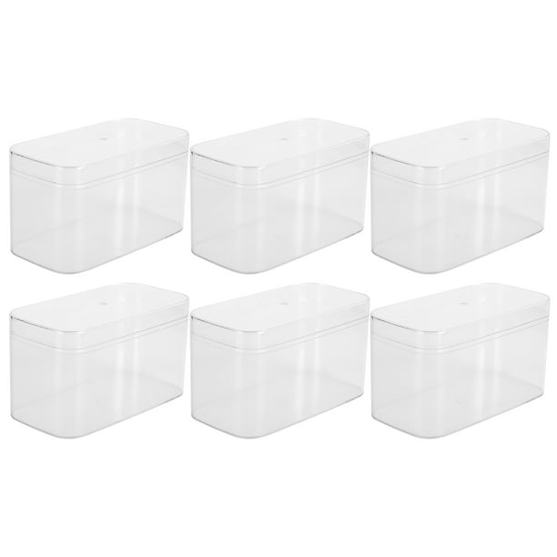 Cajas transparentes 6Set Caja transparente Soporte para dulces Cajas de  plástico para dulces Fugacal Otros