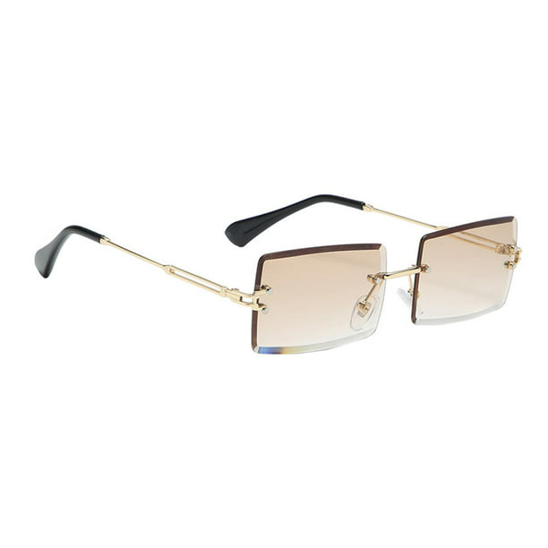 1 pieza gafas de sol cuadradas de moda para mujer con lentes de una sola  pieza, Moda de Mujer