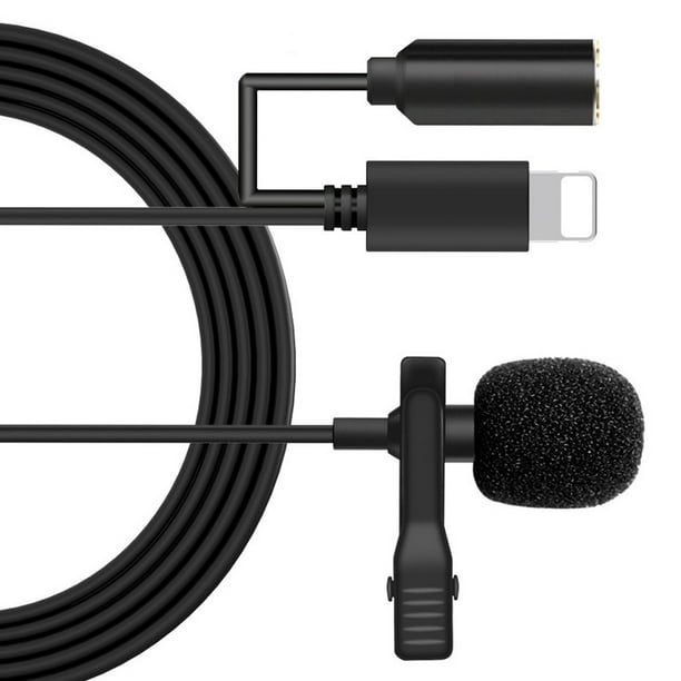Microfono para Celular De Solapa Profesional USB-C Android Computadora  Laptop