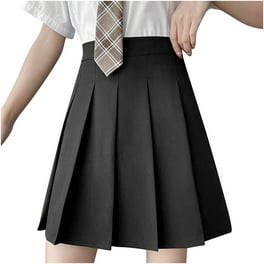 Falda corta de cintura alta plisada moda para mujer Wmkox8yi FGJ1877 | en línea
