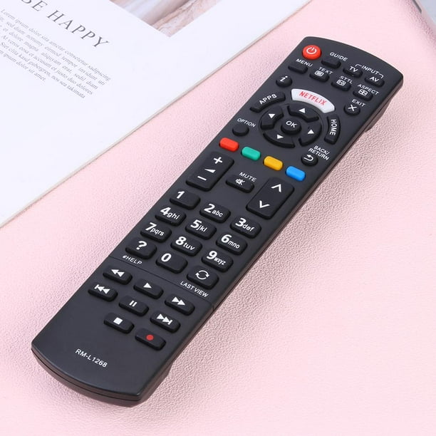 Control remoto de TV Panasonic con tecla Netflix y Ultra Vivid