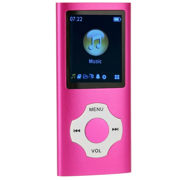 Reproductor de música, reproductor de MP3 Reproductor M portátil de 1,8  pulgadas El mejor de su clas NikouMX