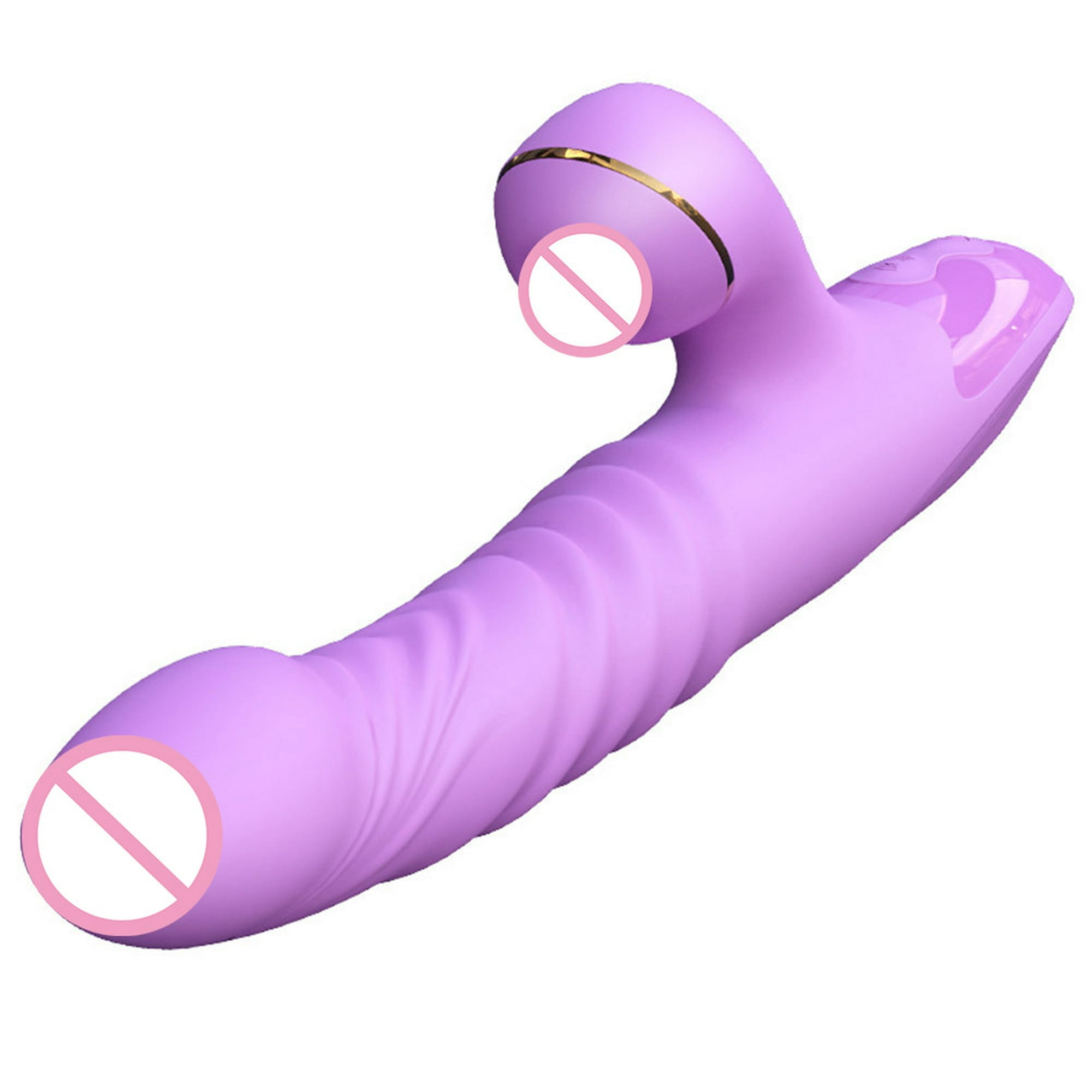 Vibrador De Succión Vaginal Juguetes Sexuales Color Morado