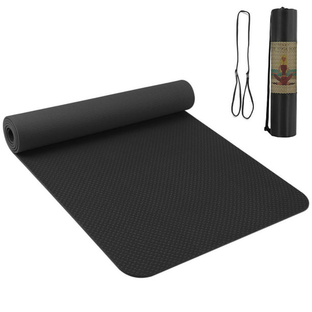 Esterilla de yoga portátil de 72,05 × 24,01 pulgadas, esterilla deportiva  gruesa, esterilla de ejercicio antideslizante yeacher Estera de yoga
