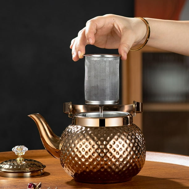 Teteras para estufa, hervidor de té, hervidor de té para estufa, exquisita  hervidor de esmalte/cafetera de gran capacidad, diseño único/tetera. Para