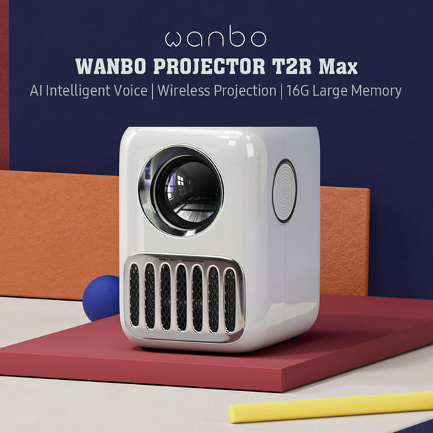 Video Proyector Xiaomi Wanbo T2r Max Wifi Full Hd Control Por Voz