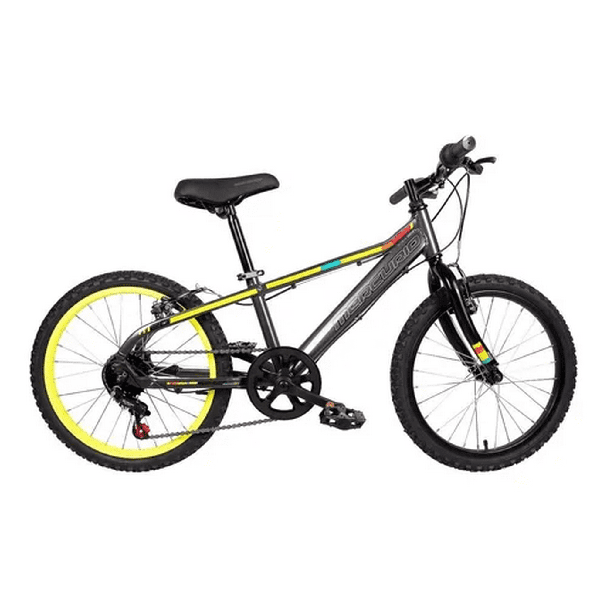 Bicicleta M20 R20 6V 2020, Gris/Amarillo MERCURIO M20 R20 6V | Walmart ...
