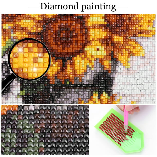 Cuadros Decorativos Pintura de diamante 5D DIY Full Square Drill Dragon Kit  Decoración del hogar Art DQrwqpou embutido en tela
