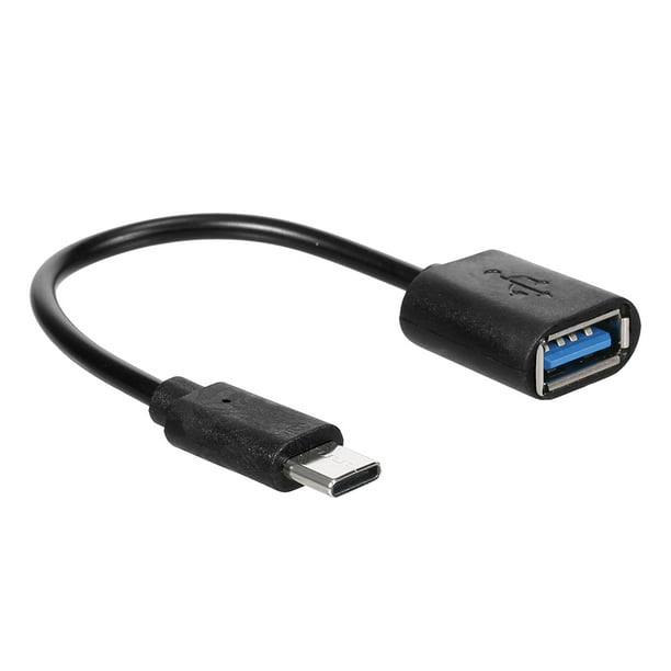 Adaptador OTG Tipo-C a USB3.0, Cable convertidor de Tipo-C Macho a USB3.0  Hembra de Eccomum