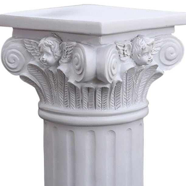 Réplica Decorativa 'Caracola' Sobre Pedestal