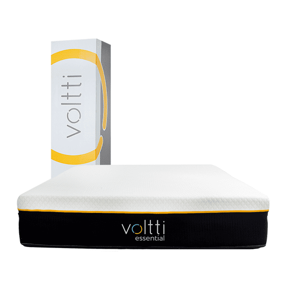 voltti essential king colchón en caja híbrido nano memory foam  resortes encapsulados 26 cm voltti essential