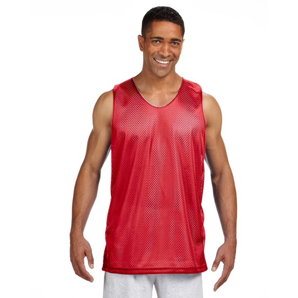 Camiseta de tirantes de malla reversible para hombre SCARLET