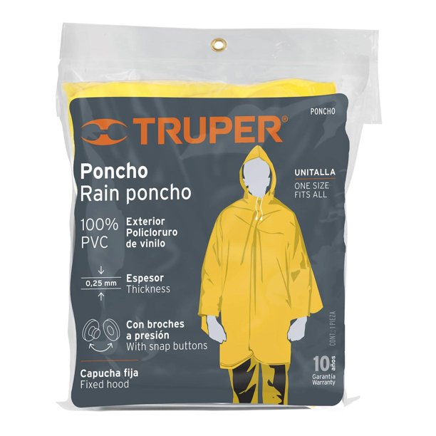 PONCHO IMPERMEABLE UNITALLA – Ferretería Carredana