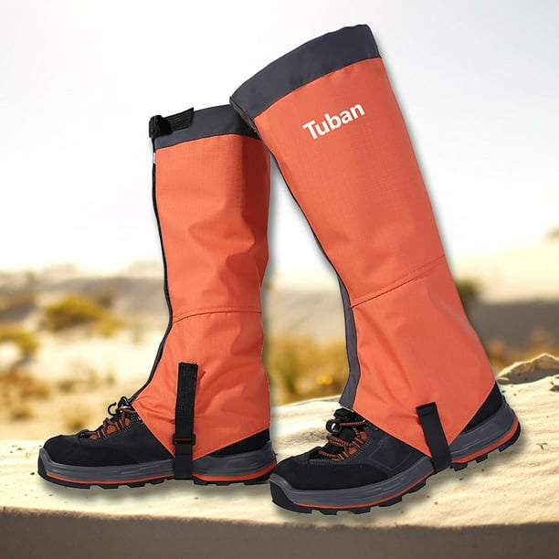  Polainas impermeables para las piernas, leggings impermeables y  ajustables, botas de nieve para hombre, A, M : Deportes y Actividades al  Aire Libre